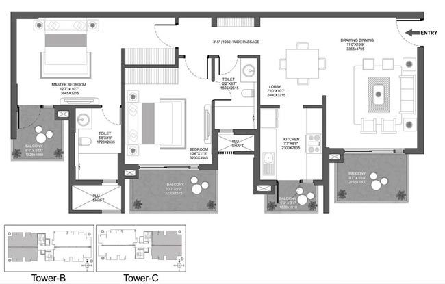  2 BHK Apartment