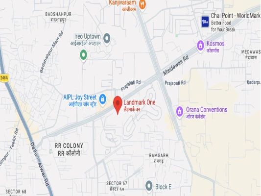 Landmark One Location Map