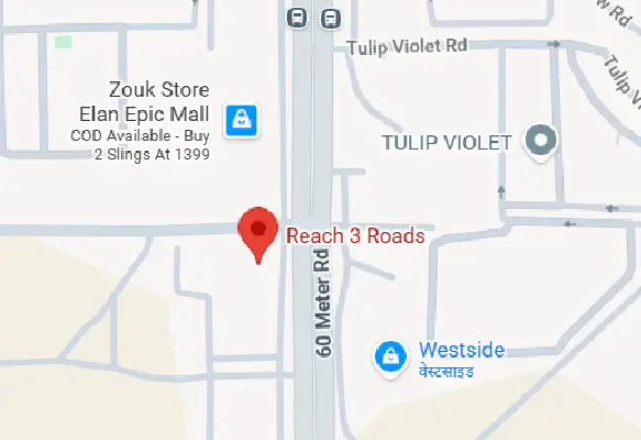 Reach 3 Roads  Location Map