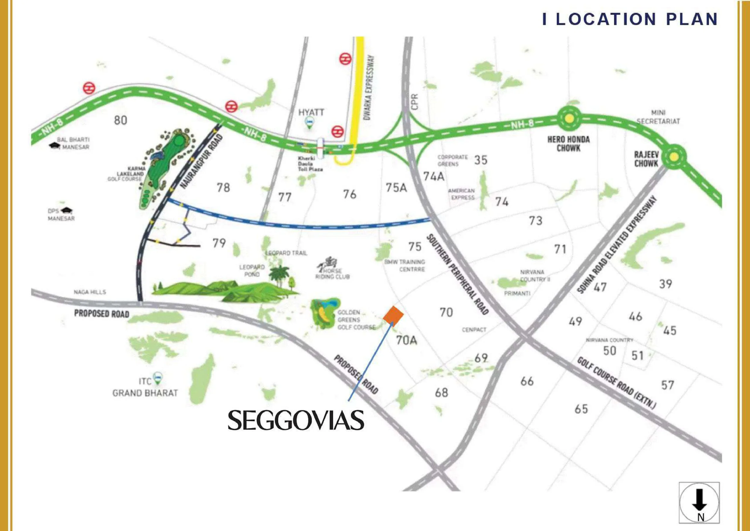 Subh Seggovias Location Map