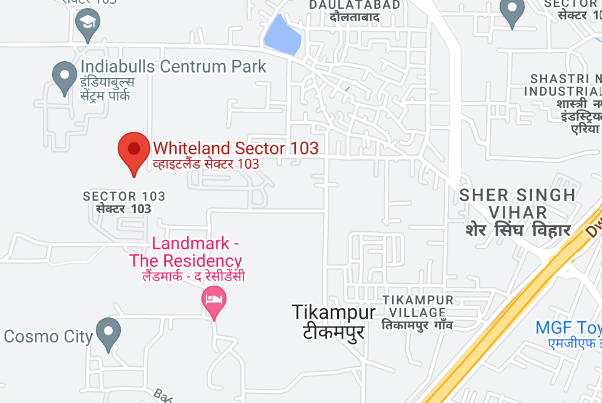 Whiteland Urban Resort Location Map